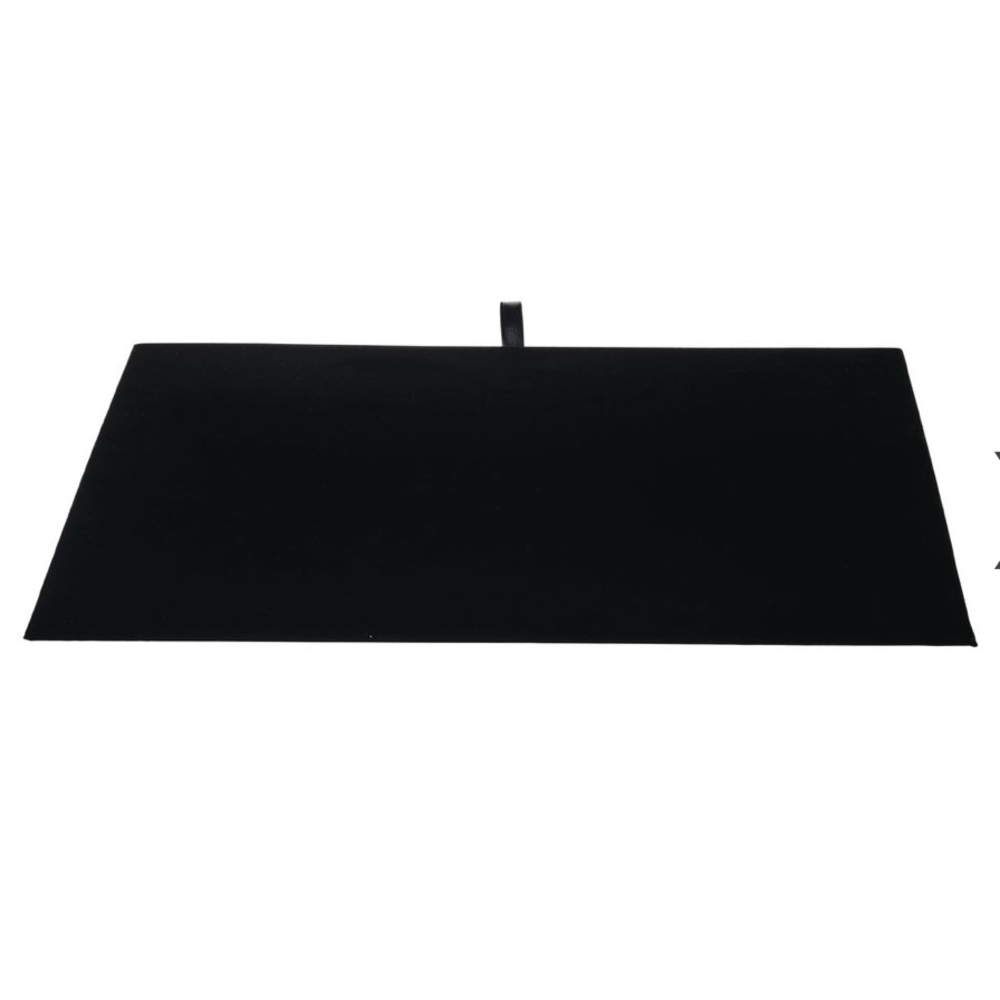 Velvet Padded Jewelry Tray Insert, Black
